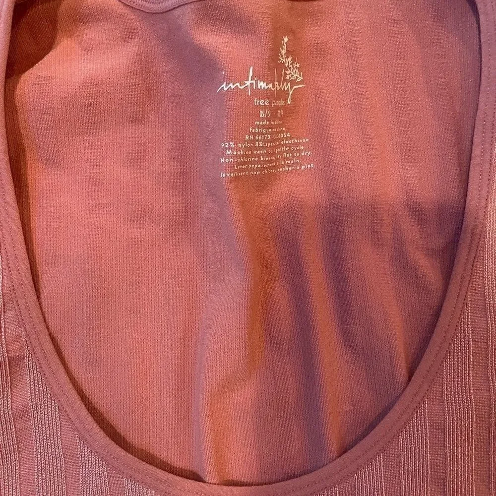 NWT Free People Lucky You Layering Top Copper Size XS/S